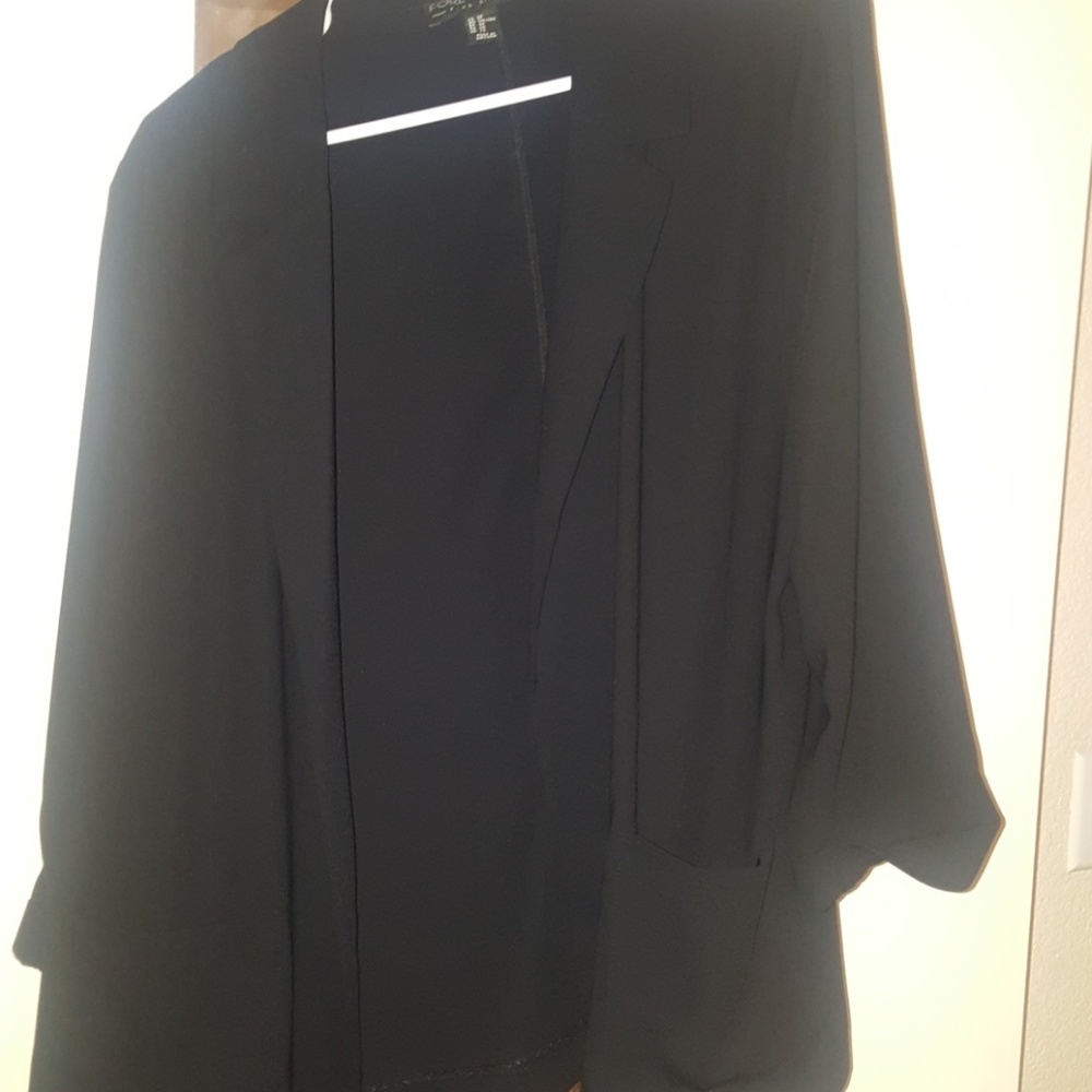 Black forever 21+ blazer